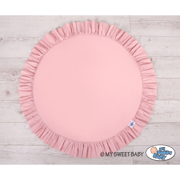 Tapis de Jeu de Sol Rose Poussiéreux