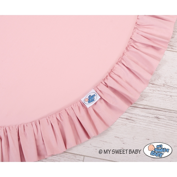 Tapis de Jeu de Sol Rose Poussiéreux