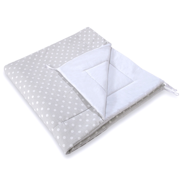 Tapis de Sol  pour Tipi (Teepee) Gris à Pois