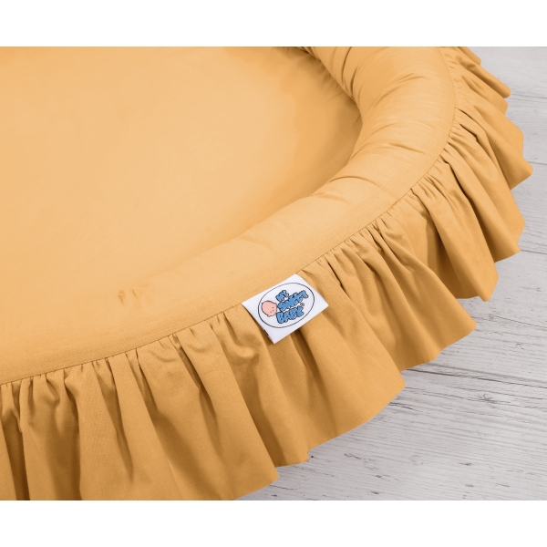 Tapis Nid Cocon avec Froufrou pour Bébé Miel