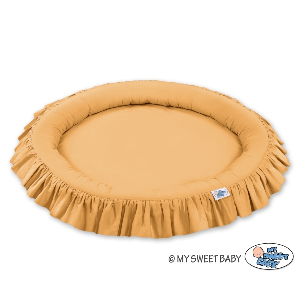 Tapis Nid Cocon avec Froufrou pour Bébé Miel