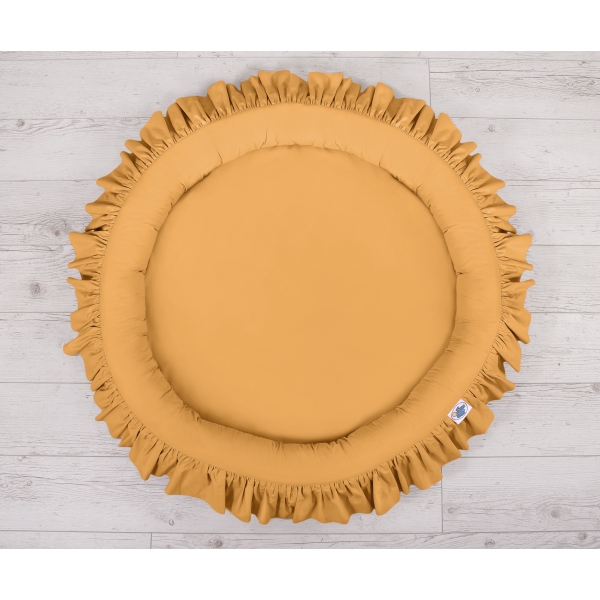 Tapis Nid Cocon avec Froufrou pour Bébé Miel