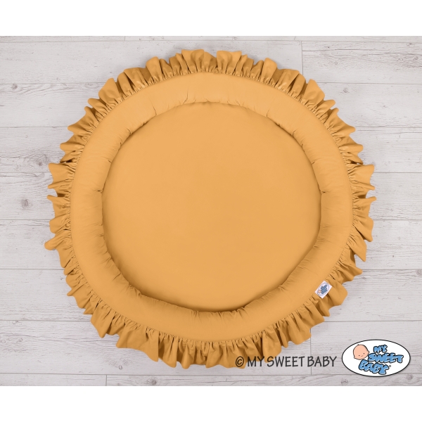 Tapis Nid Cocon avec Froufrou pour Bébé Miel
