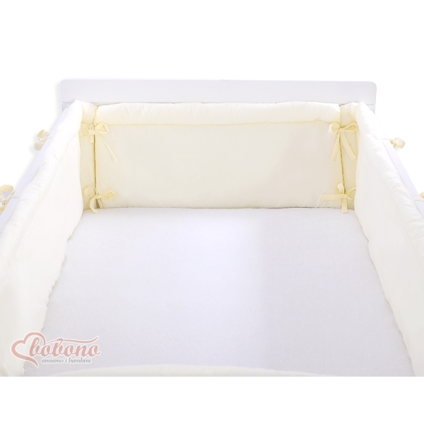 Tour de Lit Bébé Complet XXL Crème Prince / Princess