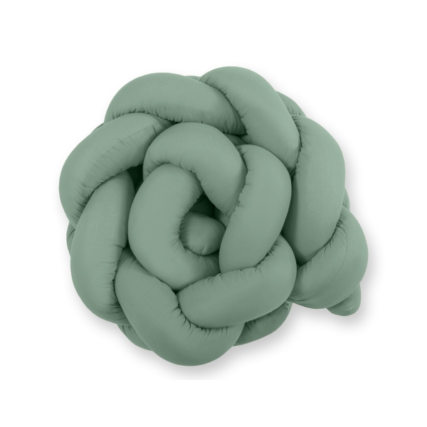Tour de Lit Bébé Tressé Fille et Garçon Vert Pastel