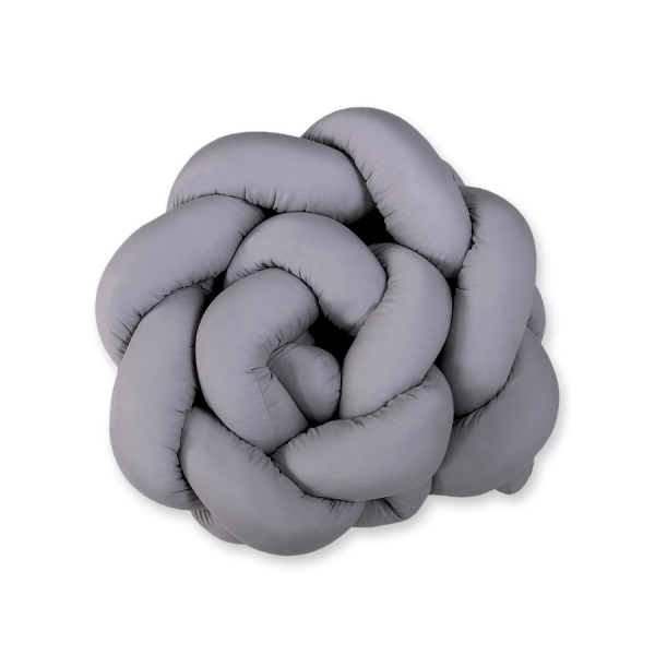 Tour de Lit Bébé Tressé  OEKO-TEX Anthracite