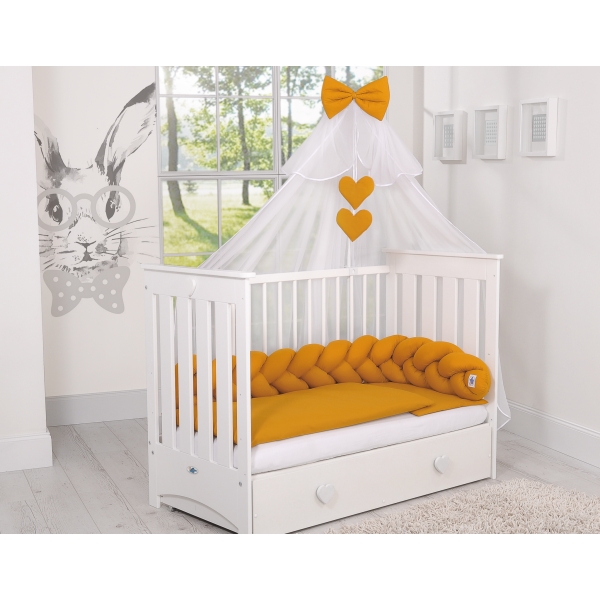 Tour de Lit Tressé 180 cm Miel