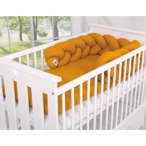 Tour de Lit Tressé 180 cm Miel