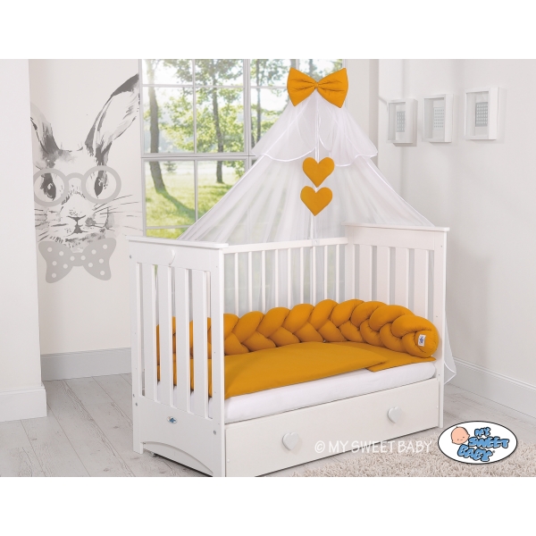 Tour de Lit Tressé 180 cm Miel