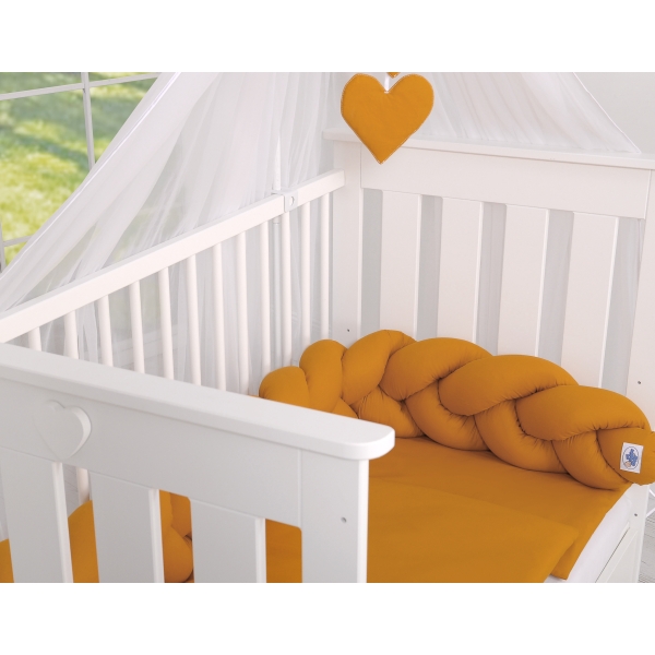 Tour de Lit Tressé 180 cm Miel