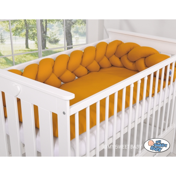 Tour de Lit Tressé 180 cm Miel