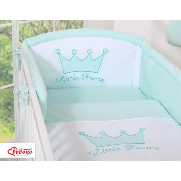 Tour de Lit Universel pour Lit de Bébé Menthe Prince / Princess