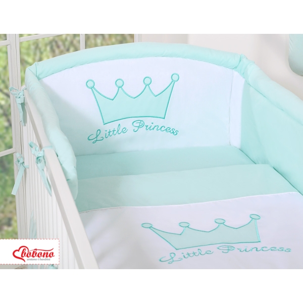 Tour de Lit Universel pour Lit de Bébé Menthe Prince / Princess