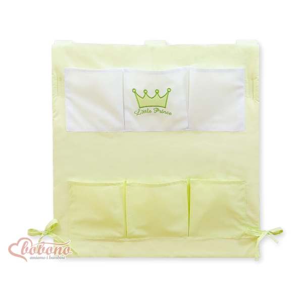 Vide Poche de Lit pour Bébé Vert Prince / Princess