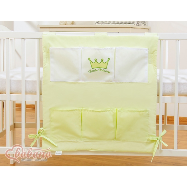 Vide Poche de Lit pour Bébé Vert Prince / Princess