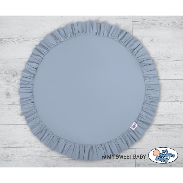 Tapis de Jeu de Sol Bleu Pastel
