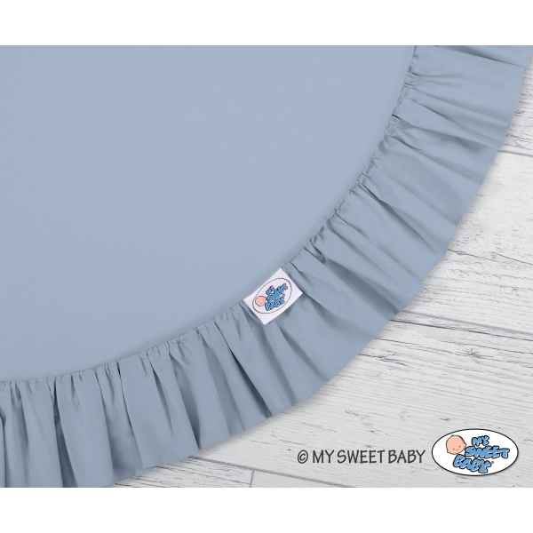 Tapis de Jeu de Sol Bleu Pastel
