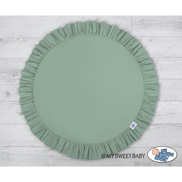 Tapis de Jeu de Sol Vert Pastel